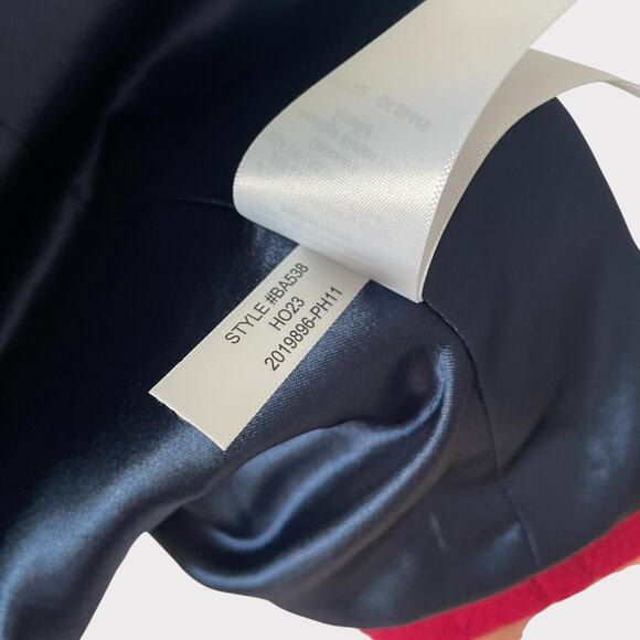 J.Crew Villa Cocoon Coat Italian Stadium Cloth Nello Gori Size 4 NWT Standing - Picture 12 of 13